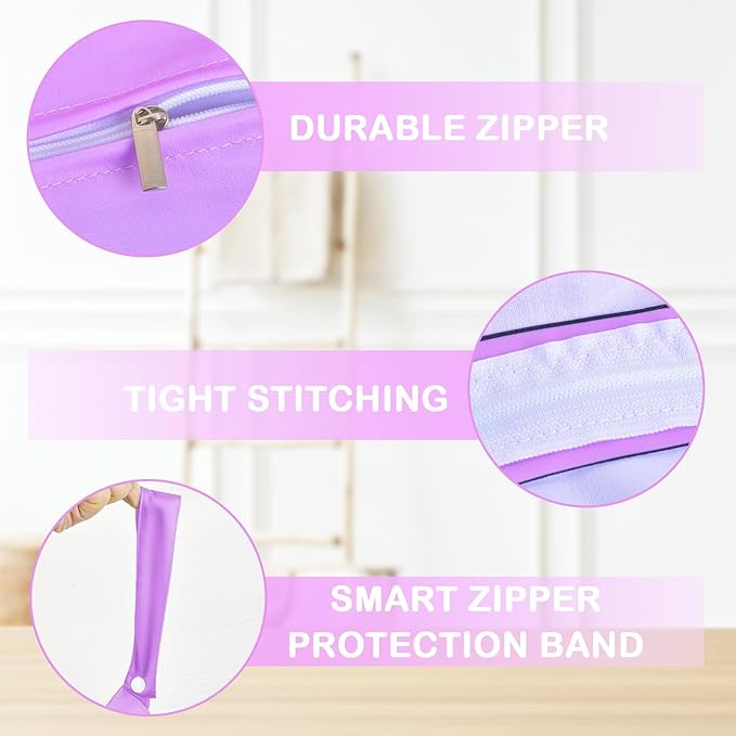 2 Pcs Large Travel Laundry Bag Waterproof Wet Dry Bag Washable Dirty Clothes Bag Bathing Suit Workout Bag for Gym Clothes Laundry Wet Clothes Swimming Yoga