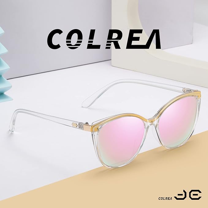 Trendy Cat Eye Sunglasses for Women Fashion Cateye UV400 Protection Glasses CL22017