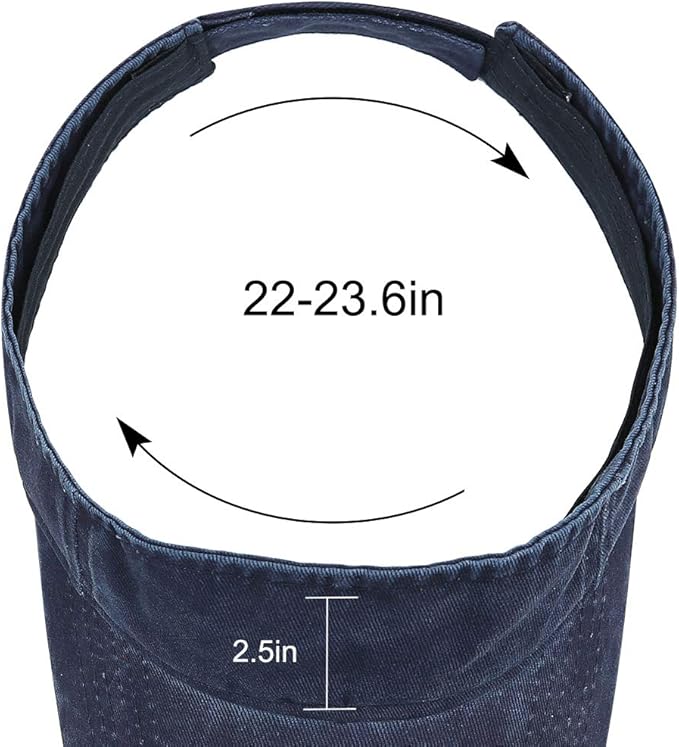 Sport Sun Visor Hats Cotton Ball Caps Empty Top Baseball Sun Cap for Men Women