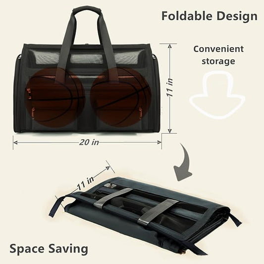 Cat Carrier, Small Dog Carrier for Small Medium Pets Up to 15 Lbs，Pet Carrier Airline Approved,Soft-Sided Puppy Travel Bag with Safety Zippers,Chihuahua Carry Case, Kitty Cloth Cage