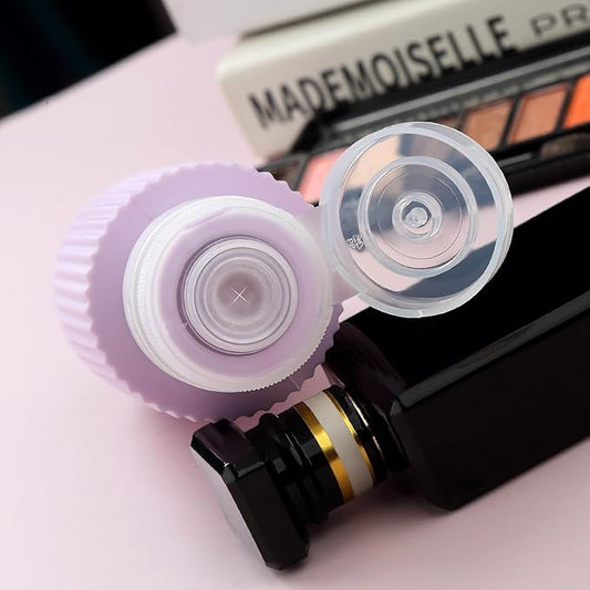 Travel Bottles for Toiletries, Large 6oz Travel Size Containers, BPA Free Leak Proof Tubs Refillable Liquid Accessories with Toiletry Bag for Cometic Shampoo and Lotion Soap (4 Pack)