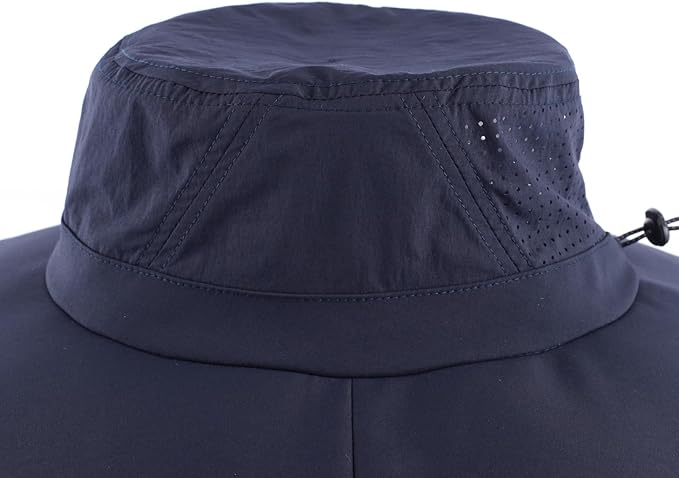 Home Prefer UPF 50+ Sun Hats for Men Women Foldable Wide Brim Fishing Hat Quick Dry Summer Outdoor Garden Safari Bucket Hat