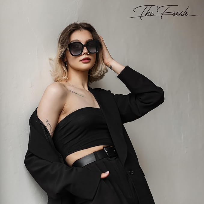 The Fresh Classic Crystal Elegant Women Beauty Design Sunglasses Gift Box