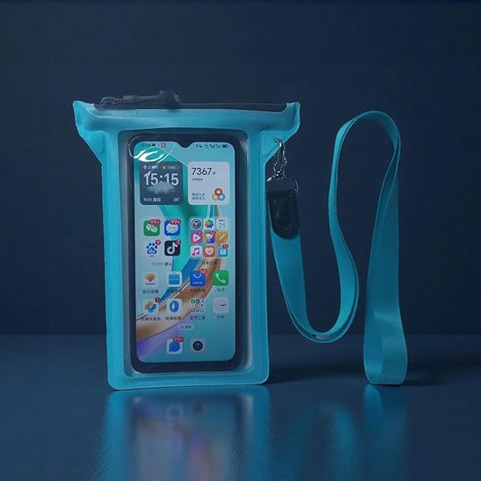 Waterproof Phone Pouch, Waterproof Phone Case, for iPhone 17 16 15 14 Pro Max，IPX8 Waterproof Rating, airtight Zipper Seal