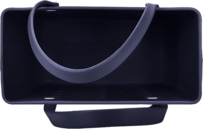 2-Piece Tote Bag Set, Waterproof Rubber Beach Bag with Summer Pattern, Medium & Large Handbag for Pool, Beach, Boat