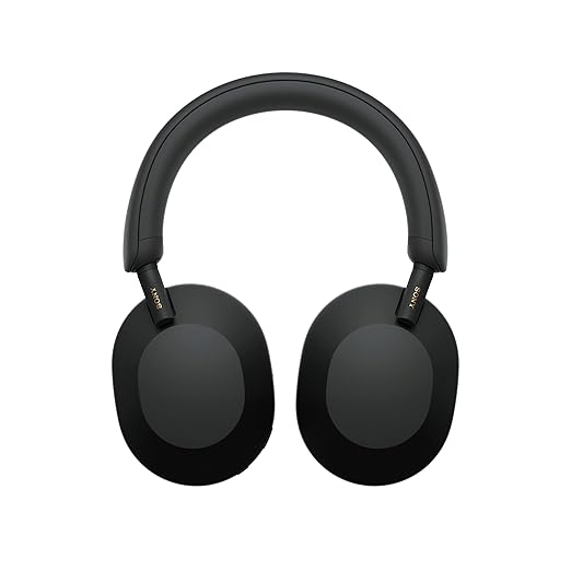 Sony WH-1000XM5 Premium Noise Canceling Headphones, Auto NC Optimizer, 30-Hour Battery, Alexa Voice Control, Black