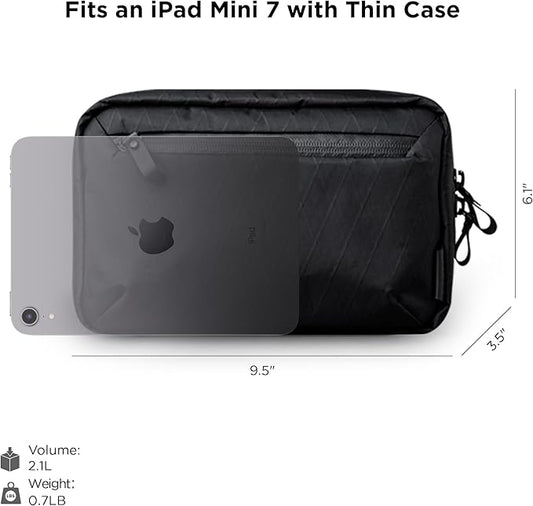 ALPAKA Elements Tech Case - Travel Organizer Pouch for Electronics, Cables, EDC with Weatherproof Fabrics, YKK Zippers