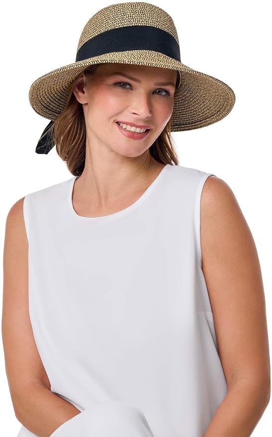 Women's Sun Hat with Ribbon - UPF 50+ Sun Protection - Clara