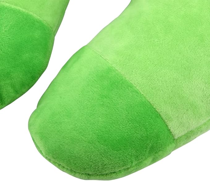 EKDJKK Travel Pillow for Kids, Cute Animal Neck Pillow Support U Shaped Cushion Plush Soft Rest Reading Pillow Sleeping Pillow for Airplane Train Car (Frog)