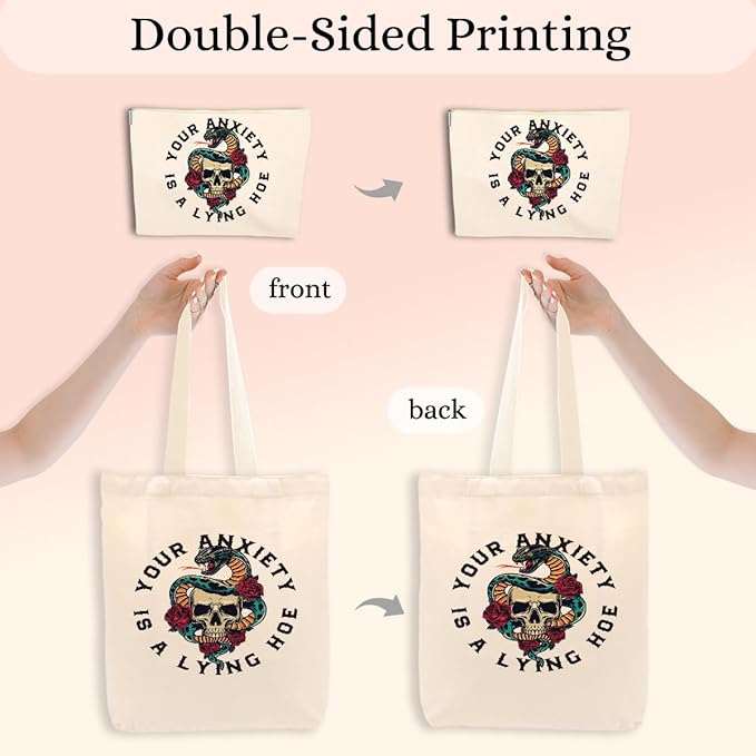 Writer Sewing Doctor Seam Principa Cosmetic Makeup Bag Beach Canvas Tote Bag for Women Girls Christmas Birthday