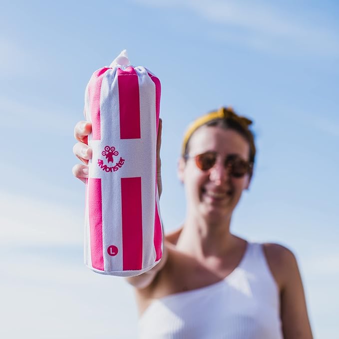 4Monster Microfiber Beach Towel Quick Dry,Super Absorbent Lightweight Travel Towel for Swimmers, Sand Free Camping Towel, Beach Towels for Pool,Swim,Water Sports,Yoga