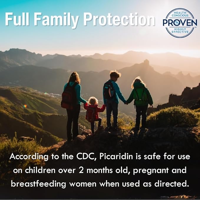 Proven Insect Repellent Lotion, Keep Mosquitoes, Ticks and Flies Off, DEET Alternative Repellent, Up to 14-Hour Protection, Great for Camping or Hiking, 2 Ounce, Gentle Scent Lotion, 2 Pack