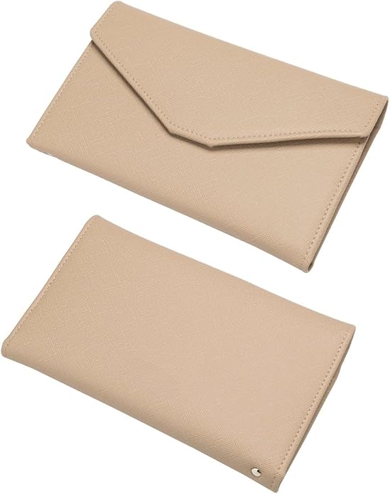 Vintage Style Genuine Leather Unisex RFID Blocking Passport Holder Travel Organizer