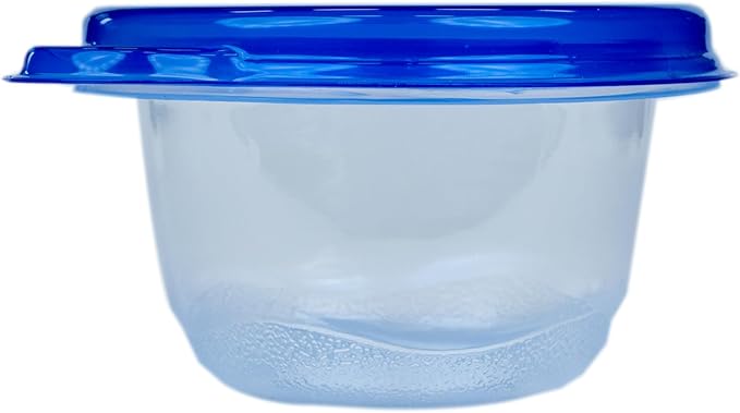 Glad GladWare Mini Round Food Storage Containers - Small Meal Container Holds up to 4 Ounces of Food - Lock Tight Seal, 8 Count