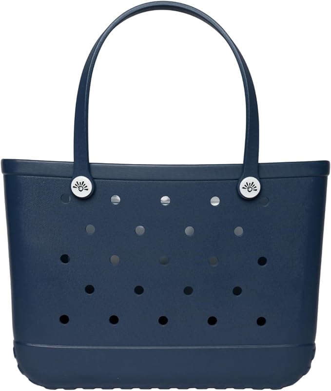 Sunnies Beach Bag - Large Tote Bag for Beach, Pool, & Travel - Lightweight, Waterproof, & Easy-to-Clean - Stylish Summer Bag