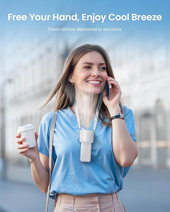 Handheld Portable Turbo Fan with Ice Cooler, Speed (1-199) 5500mAh Rechargeable Personal Fan,[20H Cooling Time] Mini Yet Powerful [20000 RPM] Small Pocket Fans for Travel/Outdoor/Home/Office, White