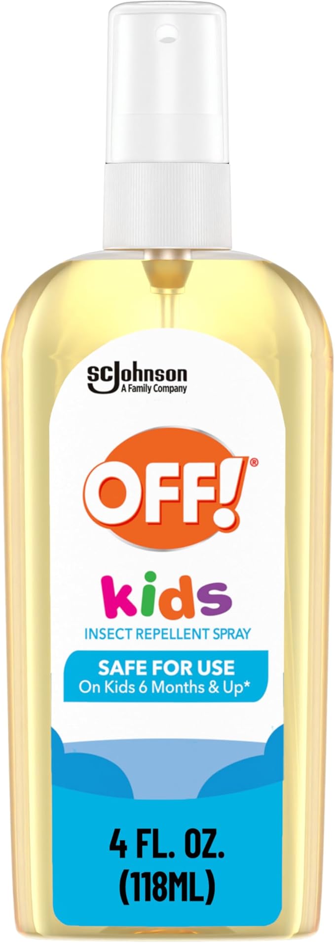 OFF! Kids Insect Repellent Spray, Botanically Inspired, Safe for Use On Kids, 4 oz