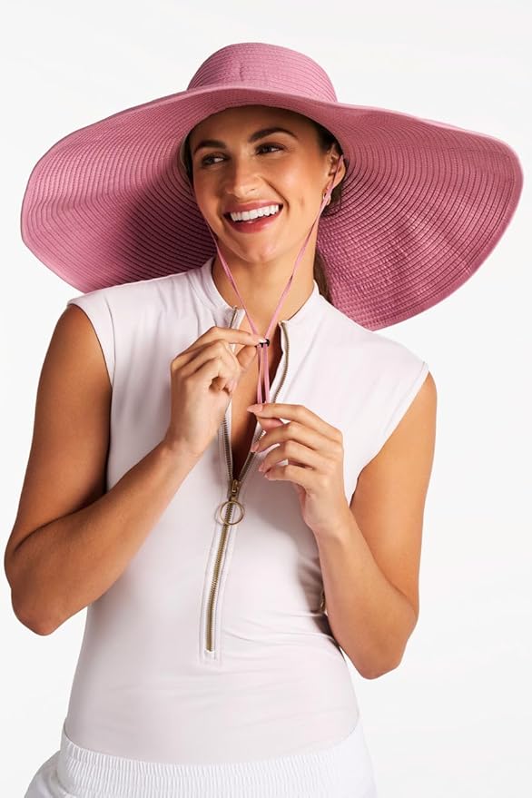 Women's Ultra Wide Sun Hat - UPF 50+ Sun Protection - Shelby