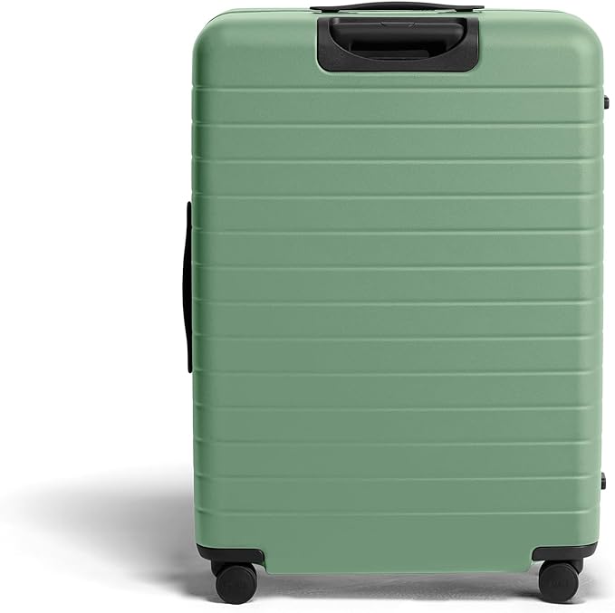 Away Large Checked Luggage, 29 Inch Hardside Suitcase with Spinner Wheels, Lightweight & Durable, TSA Lock, Sea Green