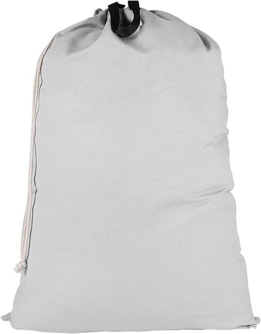 SWISSELITE Laundry Bag with Handle and Drawstring, Large Heavy Duty Laundry Bag, 28 x 40 Inches Travel Dirty Clothes Bag for Laundromat and Household