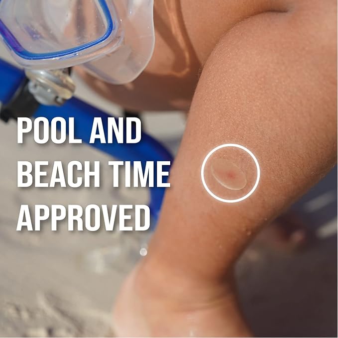 quitch Bug Bite Itch Relief Patch FSA Eligible, Summer Travel Essentials for Kids, Mosquito Anti Itch Cream Alternative, Summer Camp Essentials Itch Relief, Baby hydrocortisone Cream Alternative