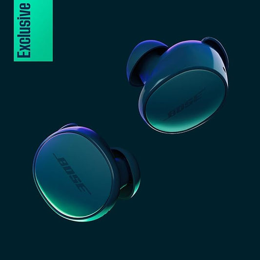 Bose QuietComfort Earbuds - True Wireless Bluetooth Earbuds with Active Noise Cancellation and Mic, USB-C Charging, IPX4 Rating, Up to 8.5 Hours of Playtime, Twilight Blue - Limited Edition Color