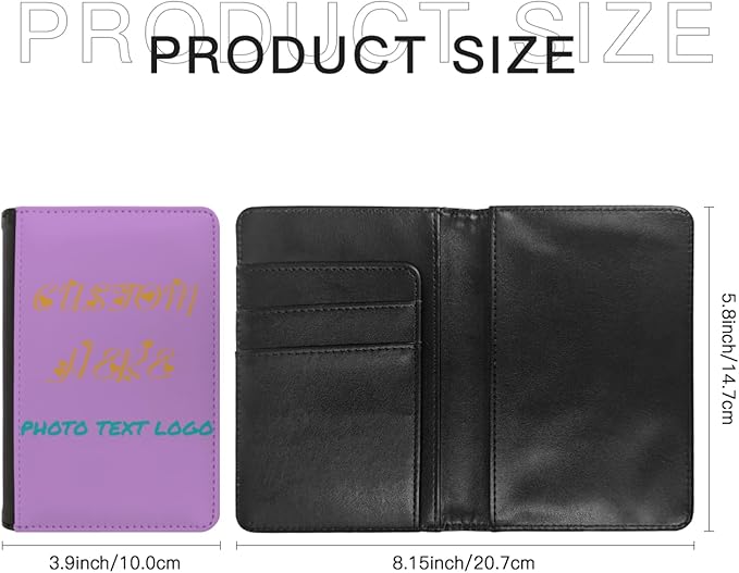 Custom Passport Holder For Travel Women Custom Passport Holder Family Personalized Passport Cover Funny Wallet Passport