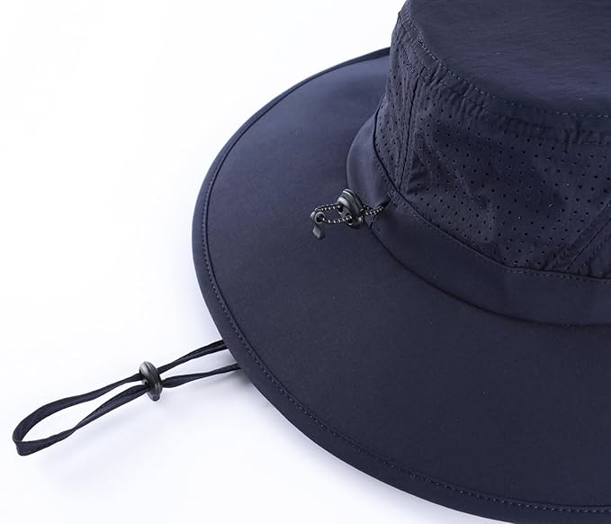 Home Prefer UPF 50+ Sun Hats for Men Women Foldable Wide Brim Fishing Hat Quick Dry Summer Outdoor Garden Safari Bucket Hat