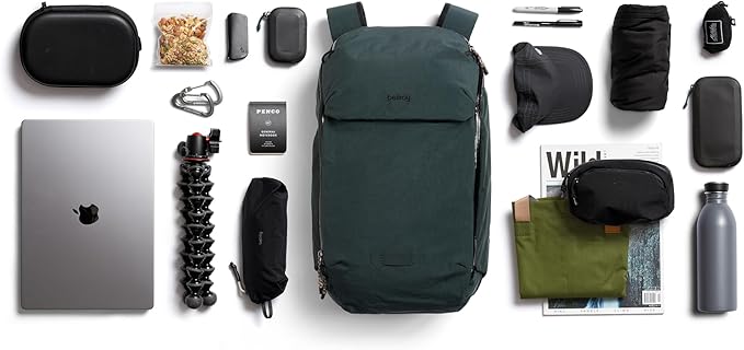 Bellroy Venture Ready Pack (20 liter everyday backpack with laptop sleeve, for travel, commuting and urban adventuring) - DeepOcean