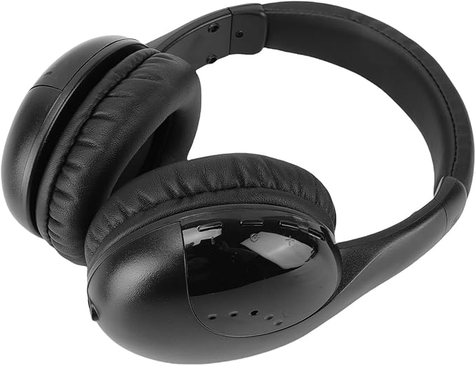 TV Wireless Headphones BT Headset Dual Mode Overear Headphones for Phone Computer DVD with Microphone for Clear Communication