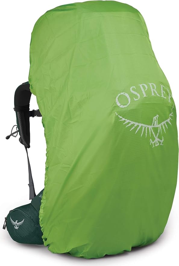Osprey Aether Plus 100L Men's Backpacking Backpack, Axo Green, L/XL