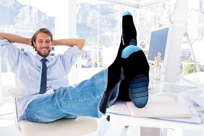 Physix Gear Compression Socks 20-30 mmHg - Men & Women - Running, Nurses, Shin Splints, Flight, Travel