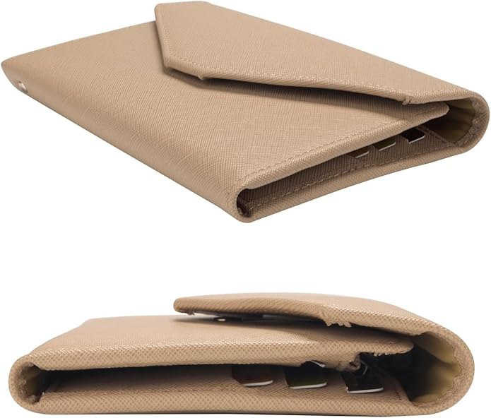 Vintage Style Genuine Leather Unisex RFID Blocking Passport Holder Travel Organizer