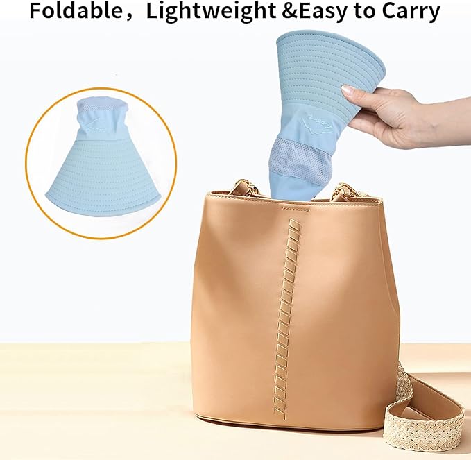 Sun Hats for Men Women Fishing Hat UPF 50+ Breathable Wide Brim Summer UV Protection Hat