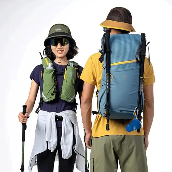 AONIJIE 30L Large Multipurpose Backpack for Travel, Hiking, Commuting, Sports & Work - Durable, Lightweight Daypack (Army green)