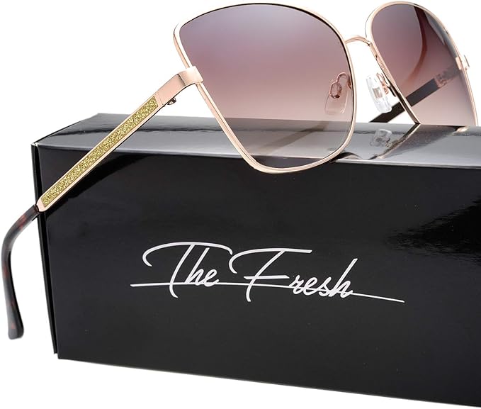 The Fresh Classic Crystal Elegant Women Beauty Design Sunglasses Gift Box