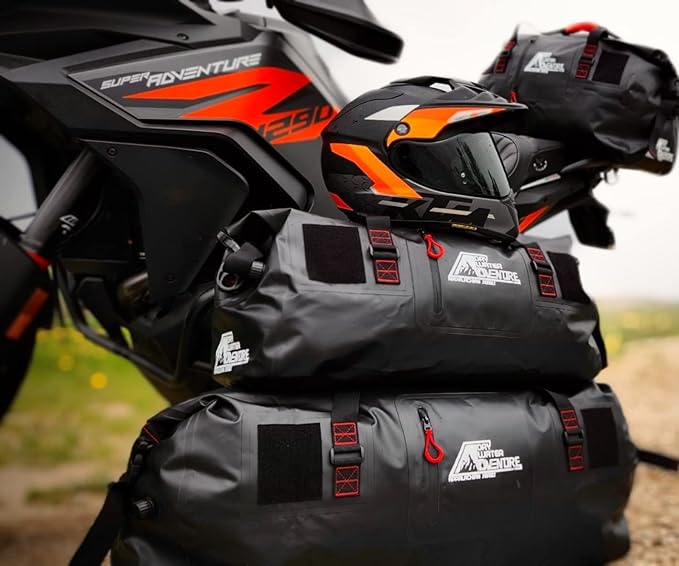 Waterproof Duffel Bag, Marine Grade (60 Liter/15.8 Gallon, Appalachian Series, Black)