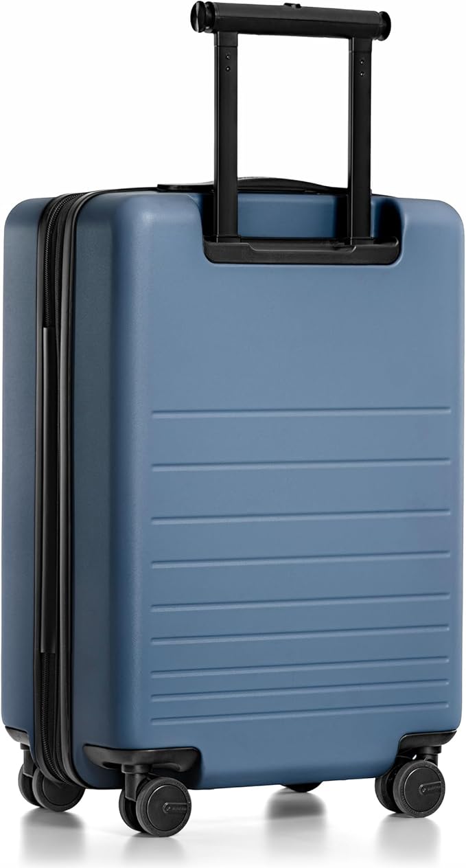 Traveler's Choice Markham Hardside Expandable Luggage with Double Spinner Wheels, Carry-On 21-Inch Suitcase, Navy
