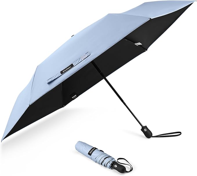 G4Free Mini Ultralight Umbrella UPF 50+ UV Protection Compact Lightweight Travel Umbrella Super Slim Small Portable Automatic Open and Close,40 Inch