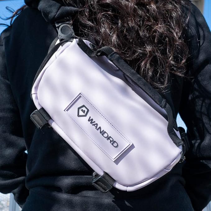 WANDRD ROGUE V1 3L Sling: Compact Camera Sling and Crossbody Bag with Fast Access, 3-Way Carry– Lightweight Everyday Bag Great for Travel, Photography, and Daily Use (Uyuni Purple)