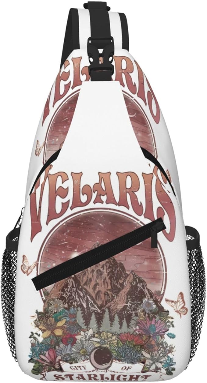 Velaris City Of Starlight Crossbody Bag Trendy Sling Bag Bakpack Casual Chest Bags Daypack For Hiking Walking Travel Running(4)