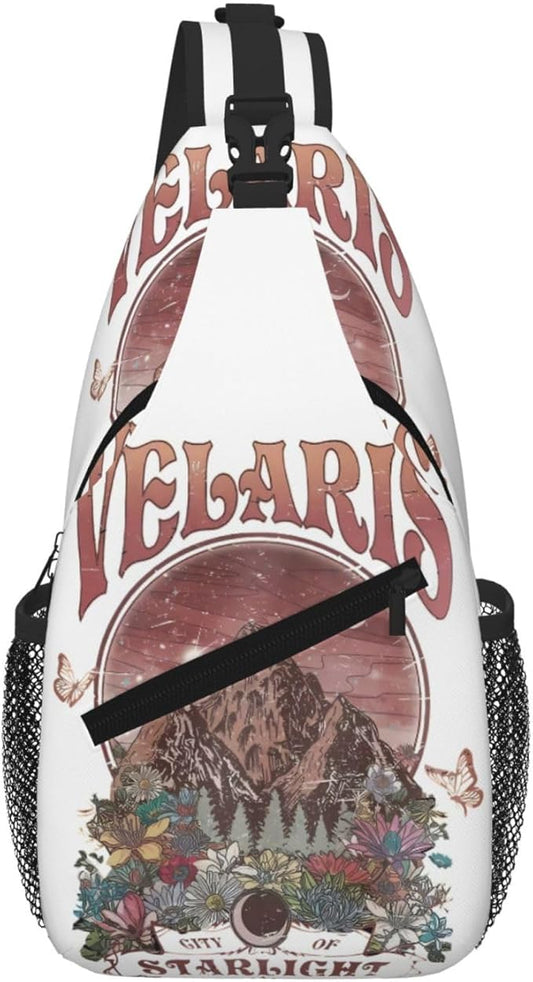 Velaris City Of Starlight Crossbody Bag Trendy Sling Bag Bakpack Casual Chest Bags Daypack For Hiking Walking Travel Running(4)