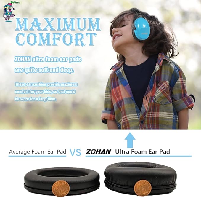 ZOHAN 030 Kids Noise Cancelling Headphones for Autism Kids Ear Protection
