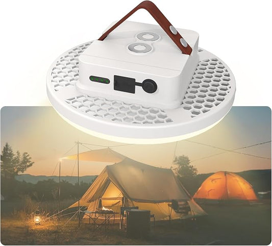 16500mAh Camping Tent Light, 4000LM 3 Color Lighting Modes IPX5 Waterproof Led Hanging Tent Lantern Rechargeable Emergency Portable Magnet Outdoor Wireless Camping Lights