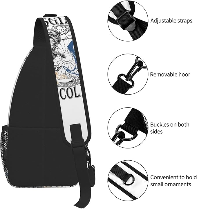 The Thirteen Crossbody Bag Throne Of Glass Trendy Sling Bag Bakpack Casual Chest Bags Daypack For Hiking Walking Travel Running(4)