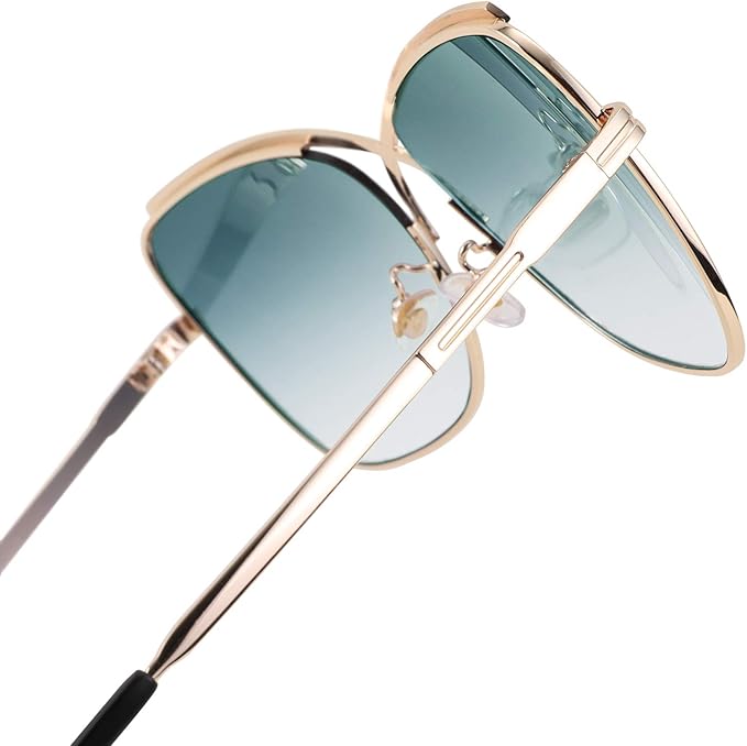 FEISEDY Womens Cute Sunglasses Oversized Butterfly X Shape Design Cateye Lady Sunglasses B2738