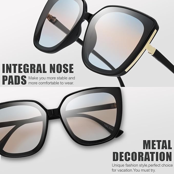 The Fresh Classic Crystal Elegant Women Beauty Design Sunglasses Gift Box