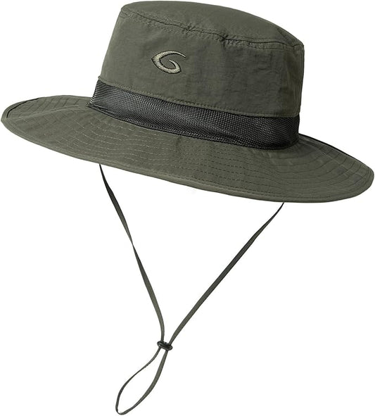 Oversized XL XXL Waterproof Sun Hat for Big Heads Mesh Bucket Hat Wide Brim Adjustable Packable Hiking Beach Fishing