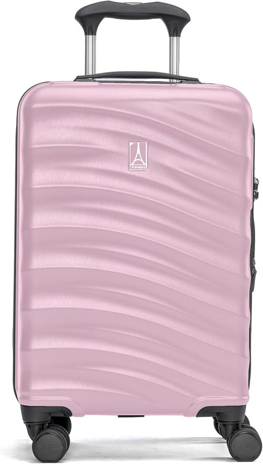 Travelpro Maxlite Air V2 Hardside Expandable Carry on Luggage, 8 Spinner Wheels, Lightweight Hard Shell Suitcase, TSA lock, Pink, Compact Carry On 20-Inch