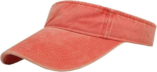 Sport Sun Visor Hats Cotton Ball Caps Empty Top Baseball Sun Cap for Men Women